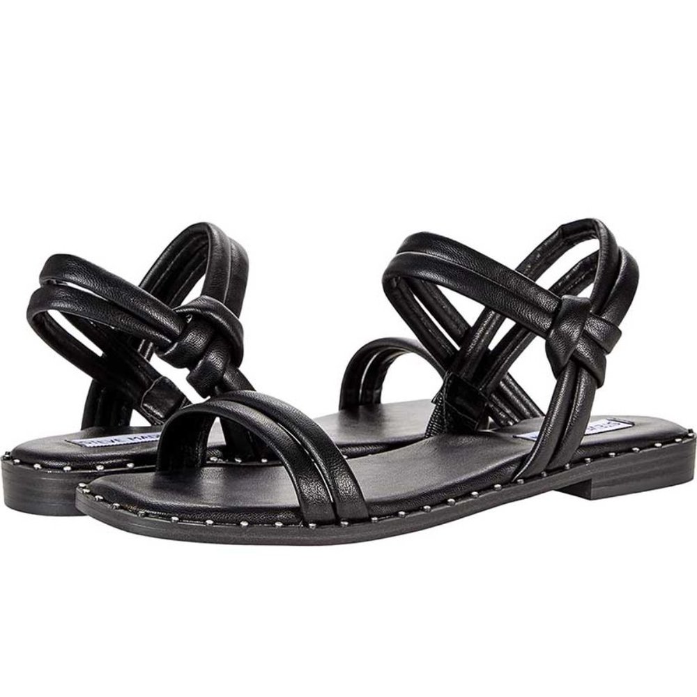 Steve Madden Jeeana Sandal in Black 7